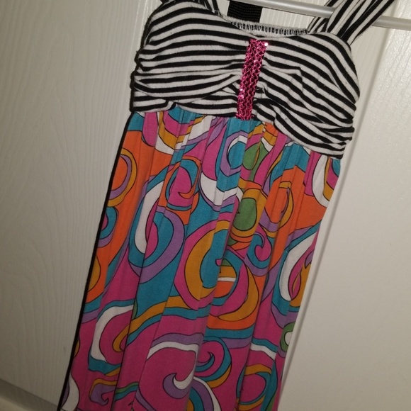 12M COLORFUL AMY COE DRESS - Picture 2 of 4